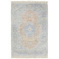 thumbnail image 1 of Oriental Weavers Malabar Hand-made Area Rug - 45301 - 10' x 13' - in Blue/ Red - Vintage Inspired, Hand-Made Rugs, Family, Dining, Living Room Rug, 1 of 7