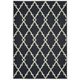 thumbnail image 1 of Oriental Weavers Marina Indoor/Outdoor Rug - 7763K - 8'6" x 13' - in Black/ Ivory - Moroccan Style, Water, Stain and Fade Resistant, Hose Clean, Patio, Outdoor Living Area Rug, 1 of 3