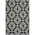 thumbnail image 1 of Oriental Weavers Marina Indoor/Outdoor Rug - 1491Z - 8'6" x 13' - in Black/ Gray - Moroccan Style, Water, Stain and Fade Resistant, Hose Clean, Patio, Outdoor Living Area Rug, 1 of 3