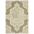 thumbnail image 1 of Oriental Weavers Marina Indoor/Outdoor Rug - 5929J - 2'5" x 4'5" - in Tan/ Ivory - Vintage Bohemian Style, Water, Stain and Fade Resistant, Hose Clean, Patio, Outdoor Living Area Rug, 1 of 5
