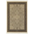 thumbnail image 1 of Oriental Weavers Masterpiece Area Rug - 1335I - 6'7" x 9'6" - in Ivory/ Dark Blue - Vintage Inspired, Stain Resistant, Family and Pet Friendly , Dining, Living Room Rug, 1 of 4
