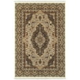 thumbnail image 1 of Oriental Weavers Masterpiece Area Rug - 5560W - 7'10" x 10'10" - in Ivory/ Multi - Vintage Inspired, Stain Resistant, Family and Pet Friendly , Dining, Living Room Rug, 1 of 3