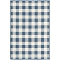 thumbnail image 1 of Oriental Weavers Meridian Indoor/Outdoor Rug - 2598V - 8'6" x 13' - in Blue/ Ivory - Classic Casual Style, Water, Stain and Fade Resistant, Hose Clean, Patio, Outdoor Living Area Rug, 1 of 4