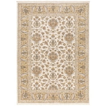 Oriental Weavers Maharaja Beige/Cream 2'3" X 7'6" Runner Area Rug