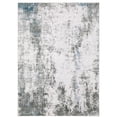 thumbnail image 1 of Oriental Weavers Malibu Washable Area Rug - MAL02 - 2' x 3' - in Gray/ Blue - Modern Style, Non-Slip, Stain Resitant, Ultra Low Pile, Entryway, Bathroom Accent Rug, 1 of 5