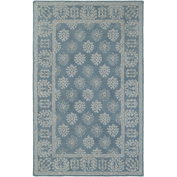 Oriental Weavers Manor 81201 Blue/ Grey Rectangle Indoor Area Rug