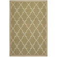thumbnail image 1 of Oriental Weavers Marina Indoor/Outdoor Rug - 7765Y - 2'5" x 4'5" - in Tan/ Ivory - Moroccan Style, Water, Stain and Fade Resistant, Hose Clean, Patio, Outdoor Living Area Rug, 1 of 3