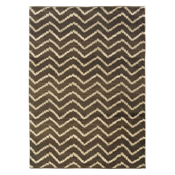 Oriental Weavers Marrakesh 5993D Brown/Ivory Tribal Rectangle Indoor Area Rug