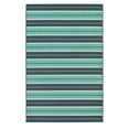 thumbnail image 1 of Oriental Weavers Meridian Indoor/Outdoor Rug - 9652F - 7'10" Round - in Blue/ Green - Nautical & Coastal, Water, Stain and Fade Resistant, Hose Clean, Patio, Outdoor Living Area Rug, 1 of 9