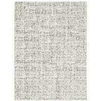 Oriental Weavers Montecito Area Rug - 5150W - 7'10" x 10'10" - in White/ Gray - Modern Style, Stain Resistant, Family and Pet Friendly , Dining, Living Room Rug