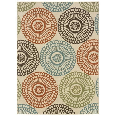 Oriental Weavers Montego 5.25 X 7.5 Indoor/Outdoor Rug - 697J
