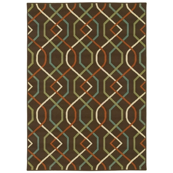 Oriental Weavers Montego 5.25 X 7.5 Indoor/Outdoor Rug - 896N