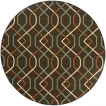 Oriental Weavers Montego 7.83 Ft. Round Indoor/Outdoor Rug - 896N