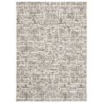 thumbnail image 1 of Oriental Weavers Nebulous Area Rug - 2060W - 7'10" x 10'10" - in Ivory/ Grey - Modern Style, Stain Resistant, Family and Pet Friendly , Dining, Living Room Rug, 1 of 5