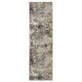 thumbnail image 1 of Oriental Weavers Nebulous Area Rug - 091D9 - 2'3" x 7'6" - in Grey/ Ivory - Modern Style, Stain Resistant, Family and Pet Friendly , Entryway, Hallway Runner Rug, 1 of 3