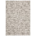 thumbnail image 1 of Oriental Weavers Nebulous Area Rug - 2060W - 6'7" x 9'6" - in Ivory/ Grey - Modern Style, Stain Resistant, Family and Pet Friendly , Dining, Living Room Rug, 1 of 5