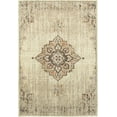 thumbnail image 1 of Oriental Weavers Pasha 072J2 Ivory/ Brown Rectangle Indoor Area Rug, 1 of 4