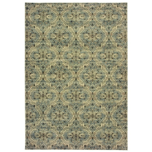 Oriental Weavers RALEIGH Ivory 9'10 X 12'10 Area Rug