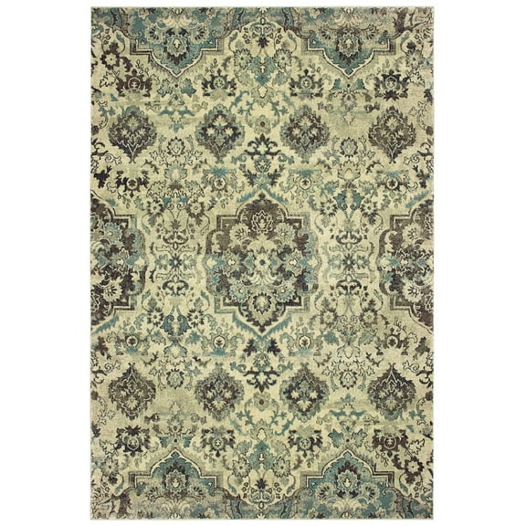 Oriental Weavers RALEIGH Ivory 9'10 X 12'10 Area Rug