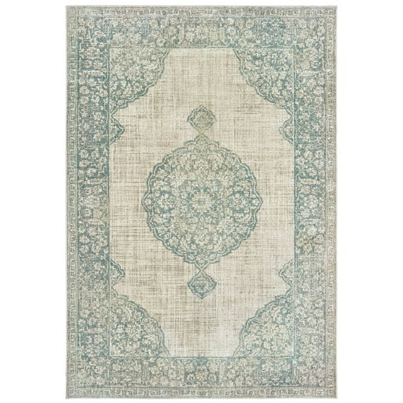 Oriental Weavers RALEIGH Ivory 9'10 X 12'10 Area Rug