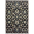 thumbnail image 1 of Sphinx Raleigh Area Rug 022K5 Navy Banded Rows 9' 10" x 12' 10" Rectangle, 1 of 3