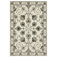 thumbnail image 1 of Oriental Weavers Raylan Area Rug - RAY03 - 2'3" x 7'6" - in Ivory/ Gray - Vintage Inspired, Stain Resistant, Family and Pet Friendly , Entryway, Hallway Runner Rug, 1 of 5