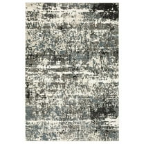 Oriental Weavers Modern Abstract Area Rug, Ivory, 67x96