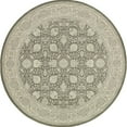 thumbnail image 1 of Oriental Weavers Richmond 7'10" Round Machine Woven Rug in Brown, 1 of 3