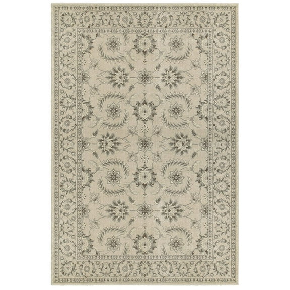 Oriental Weavers RICHMOND Ivory 9'10 X 12'10 Area Rug