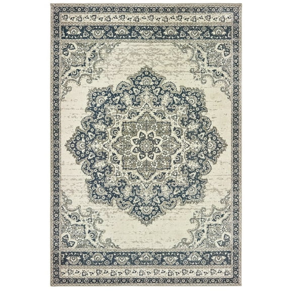 Oriental Weavers RICHMOND Ivory 9'10 X 12'10 Area Rug