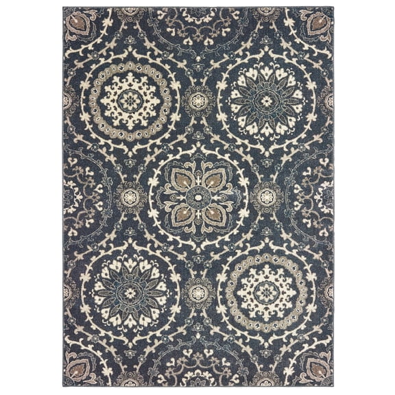 Oriental Weavers RICHMOND Navy 12' X 15' Area Rug