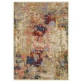 thumbnail image 1 of Oriental Weavers Soleri Wool Blend Area Rug - SOL06 - 9'10" x 12'10" - in Beige/ Multi - Modern Style, Wool Blend, Family, Dining, Living Room Rug, 1 of 2