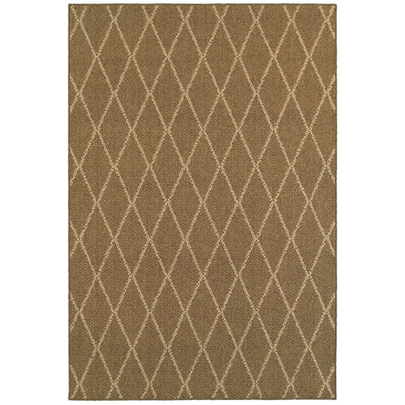 Oriental Weavers Santa Rosa Rectangle Area Rug Brown 3'3"X5'