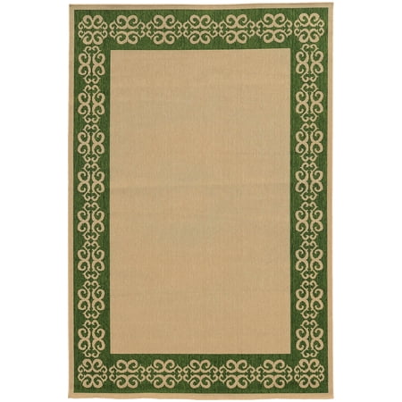 Oriental Weavers Seaside Area Rug 7127F Beige Geometric Swirls 2' 3" x 7' 6" Rectangle