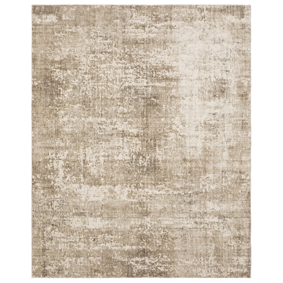 Oriental Weavers Solstice Hand-loomed Wool Blend Area Rug - SLS06 - 6' x 9' - in Brown/ Beige - Contemporary Style Living Room, Family Room, Dining Room Rug