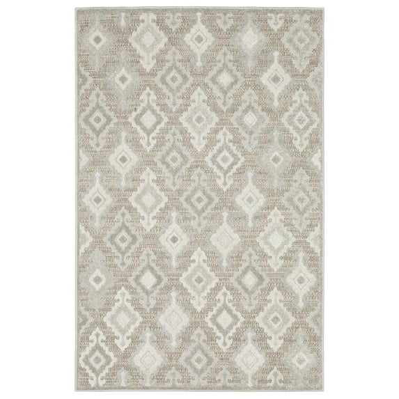 Oriental Weavers Beige Tribal Style Indoor Area Rug, 53" x 76"