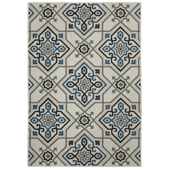 Oriental Weavers TORREY Beige 6' 7 X 9' 2 Area Rug