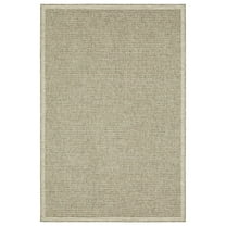 Oriental Weavers Tortuga Indoor/Outdoor Rug - TR12A - 9'10" x 12'10" - in Light Brown - Classic Casual Style, Water, Stain and Fade Resistant, Hose Clean, Patio, Outdoor Living Area Rug