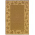 thumbnail image 1 of Oriental Weavers Tan Border Lanai Rug 2.5x4.5, 1 of 2