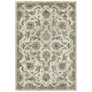 Oriental Weavers Venice Indoor Rug Rectangle Area Rug Beige 3'10" X 5' 5"