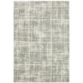 thumbnail image 1 of Oriental Weavers Verona Area Rug - 142E6 - 5'3" x 7'6" - in Grey/ Ivory - Plush Soft Shag, Modern Style, Stain Resistant, Cushion Feel, Bedroom, Office Rug, 1 of 3