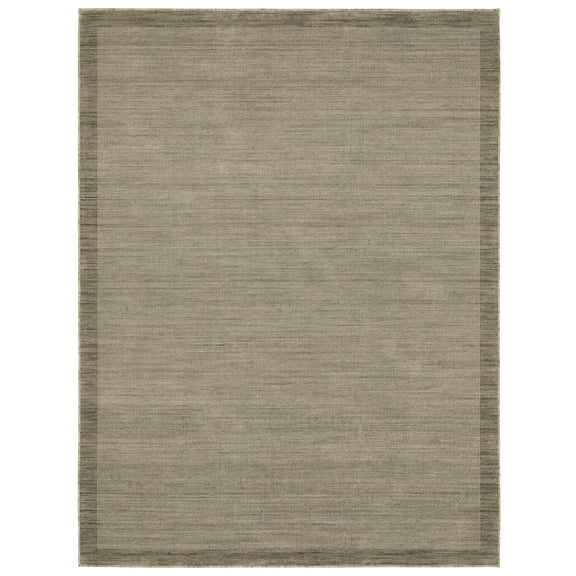 Oriental Weavers Warner WRN04 - Machine Woven Indoor Area Rug - 5'3" x 7'6" - in Tan/ Grey - Casual Style Entryway, Bedroom, Bathroom Rug