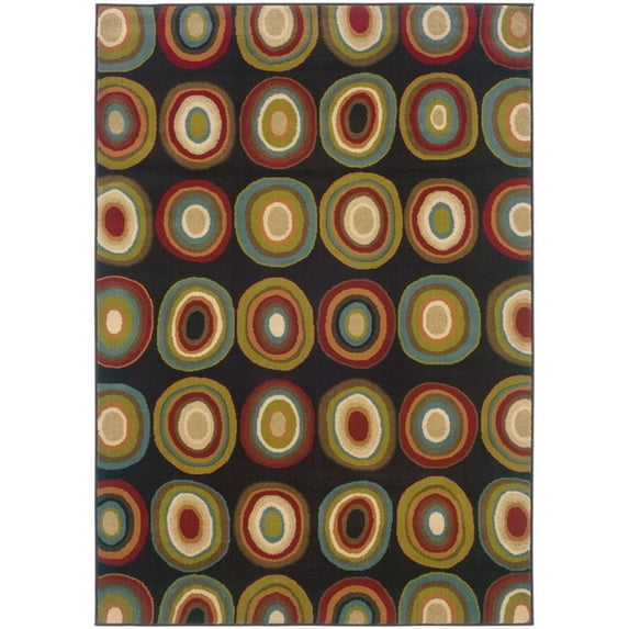 Oriental Weavers of America Haines, Black