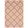 thumbnail image 1 of Oriental Weavers of America Julian Geometric Indoor/Outdoor Polypropylene Rug, Pink, 1 of 3