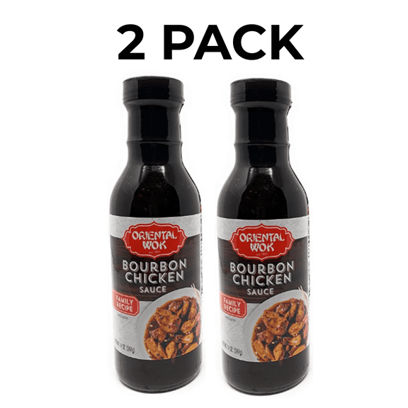 Oriental Wok Bourbon Chicken Sauce 2 Pack 14 oz (397g)