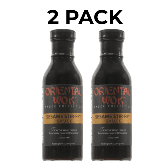 Oriental Wok Sesame Stir-Fry Sauce 2 Pack 14 OZ
