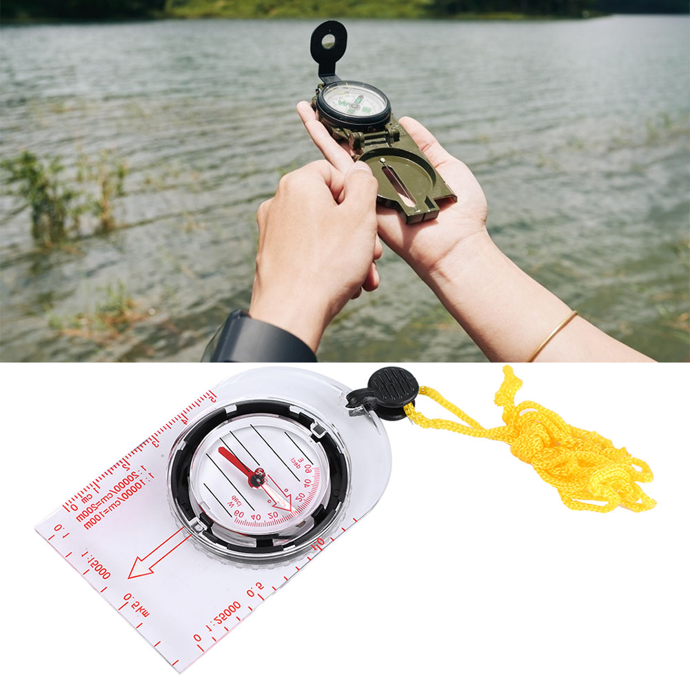 Orientation Compass, Navigation Compass Orienteering Compass, Portable Map Compass