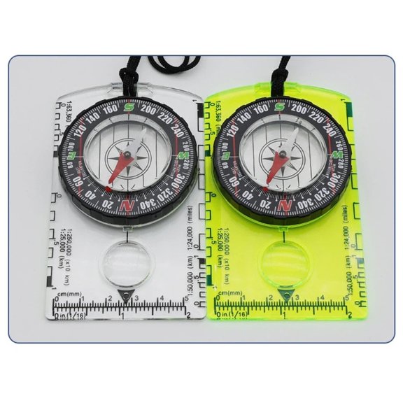 Orienteering Compass - Advanced Scout Compass for Hiking, Camping, and Backpacking - Best Survival Gifts for Kids