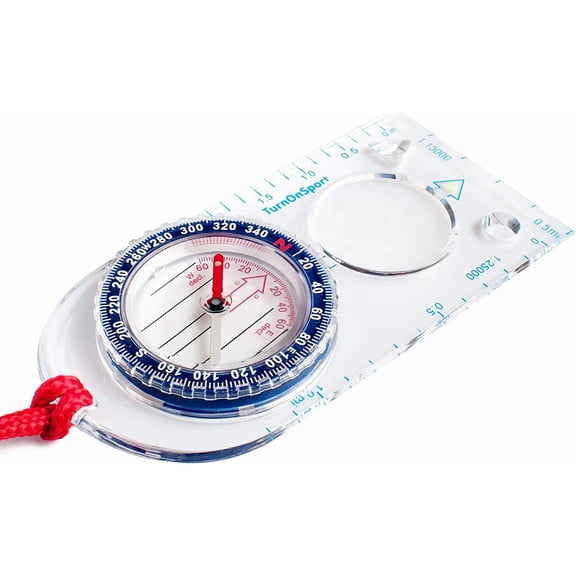 Orienteering Compass - Hiking Backpacking | Advanced Scout Camping and Navigation Boy Kids Compasses for Map Reading Baseplate Survival