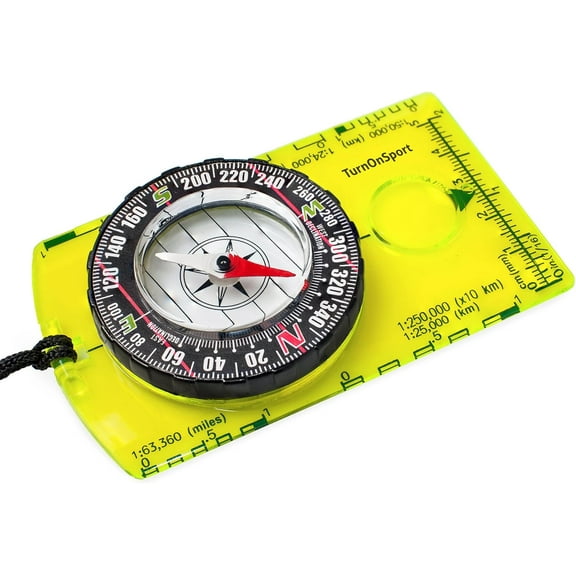 Orienteering Compass Hiking Backpacking Compass | Advanced Scout Compass Camping Navigation - Boy Scout Compass for Kids | Professional Field Compass for Map Reading
